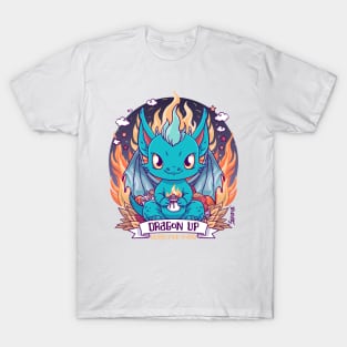 Dragon Up, Guard Your Hoard - Adorable Sentry Dragon T-Shirt